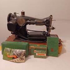 Vintage 1952 Singer Model 15-91 Sewing Machine with Case/Pedal/Accessories/More picture
