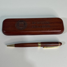 Vintage Boston College Wooden Pen Engraved Color Massachussetts United States picture