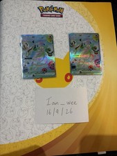 2 X Pokemon TCG Mew ex 158/128 Pokemon 30th Celebration Futuristic Rare picture