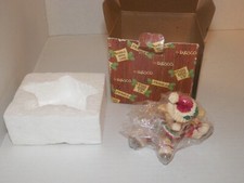 Vintage 1994 ENESCO Santa's Special Deerlivery WHOOPSIE Deer Skates 651176  NIB picture