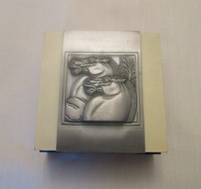 Vintage Hickok Art Deco Horses Dresser Box Metal/Bakelite picture