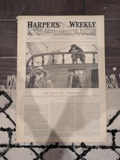 Harper’s Weekly July 23, 1887 – Lincoln Park, Blackfeet Indians, Manitou  picture