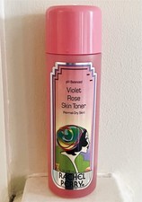 RACHEL PERRY Vtg Violet Rose Toner HALF FULL  8 Oz 80s Beauty Retro Deco Bottle picture