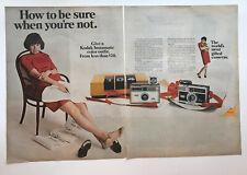 1967 Kodak Instamatic Color Outfit,  Seagram's 7, Sunbeam Vintage Print Ads picture