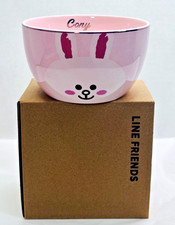 LINE FRIENDS Cony Pink Bunny Ceramic Mug Character Cup w/ Original Box picture