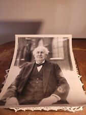 1923 Press Photo Of Thomas A Edison At Home In His 76th Birthday. 9