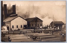 K46/ Roslyn Washington RPPC Postcard c1910 Gold Mine No 4 Fire Disaster 197 picture