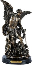 St Michael Archangel Figurine San Miguel Religious Statue 8.13