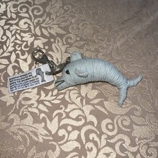 Kamibashi Desmond the Dolphin The Original String Doll Gang Clip Keychain picture
