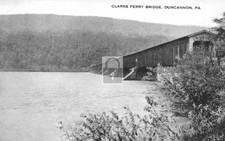 Clarks Ferry Bridge Duncannon Pennsylvania PA - Reprint picture