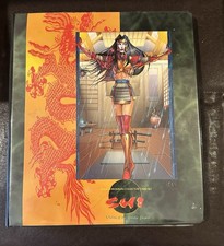 Complete 1995 SHI All-Chromium 90-trading card set in protected SHI Binder picture