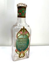 Nostalgic  Antique perfume bottle.  Chamberlain’s Oriental Cologne.  Est. 1920. picture