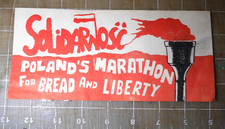 Very Rare 1980s Poland Political Sticker Solidarność Polish Solidarity picture