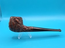 MARXMAN MEL-O RUSTICATED HAND TOOLED IMPORTED BRIAR ACORN PIPE picture