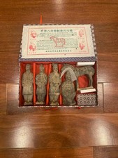 Chinese Terra Cotta Warrior Statue Set , 6 inch tall picture