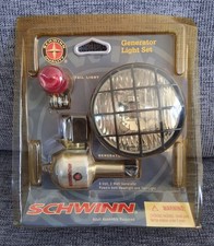 Schwinn Vintage 2005 Bicycle Generator Light Set SW596 New Old Stock Sealed  picture