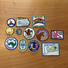 Vintage Girl Scouts Patch Lot CT Trails Lenni Lenape Camp Badges 2000s Boys picture