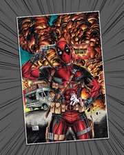 CUSTOM COMIC ART COMMISSION Original 9x12 Full Color Art by Jim Kyle picture