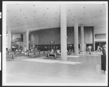 Arrival Lobby At The Los Angeles International Airport In May 1961 - Old Photo picture