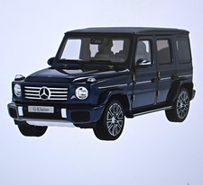 Mercedes-Benz G-Klasse (G-Class) G 500 Blue 1:18 Diecast Model SUV picture