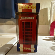 London Collectible Telephone - London Telephone Box Booth, In Box picture