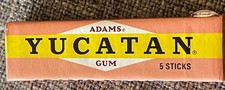 Vintage 1960’s ADAMS YUCATÁN GUM  Sealed Pack  NOS  Mint Condition picture