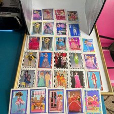 1990 Mattel Inc Vintage Barbie Trading Cards Lot of 70 picture