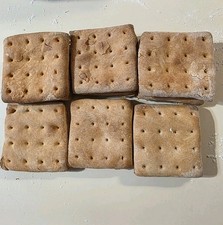 Civil War Hardtack daily ration 4x4 pattern picture