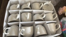 ⁠VTG New Christian Dior French Country Rose Oyster White Coffee Cups 12 Set NOS picture