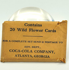 Coca-Cola Company 1923 Vintage Wild Flowers of America Card Set 20 Cards picture