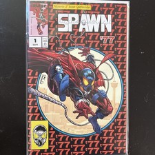 Spawn 77 #1 - Todd McFarlane - Red Retro Logo Variant Cover Whatnot exclusive picture