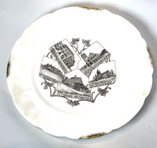 PORTSMOUTH Picturesque NH NEW HAMPSHIRE Antique Souvenir China TRINKET DISH picture