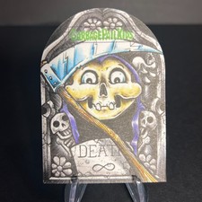 GARBAGE PAIL KIDS GRIM JIM SKETCH K. GRIMM REVENGE OF HORROR-IBLE picture