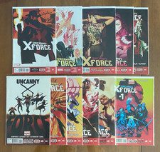 Marvel Comics Uncanny X-Force Lot (1-11) Complete Run Bagged & Backed picture