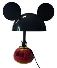 Vintage Disney Mickey Mouse Ears Desk Lamp With Movable Neck Tested Works picture