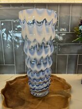 Vintage Royal Gallery Large Hand blown Art Glass Vase picture