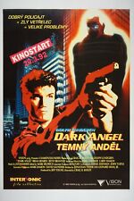 DARK ANGEL 23x33 Original Czech movie poster 1990 DOLPH LUNDGREN SCI-FI ACTION picture