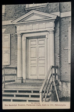 Vintage Postcard 1907-1915 The Randolph Mansion Doorway, Philadelphia, PA picture