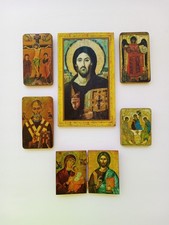 Orthodox Icons (Set of Six Handmade Wooden Icons) picture