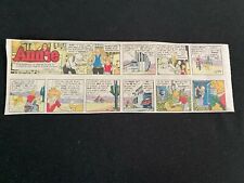 #Q03a LITTLE ORPHAN ANNIE by Leonard Starr Lot of 2 Sunday Quarter Pages 1981 picture