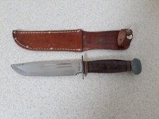 Vintage WWII PAL RH36 Knife And Sheath. NICE picture