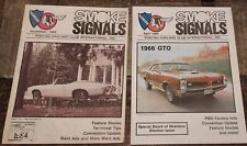 Pontiac Oakland Club Smoke Signals Magazine NOV. 85 & April 86 picture