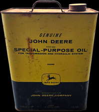 Vintage John Deere Type 303 Special Purpose Oil 2 Gallon Can R34690R Tractor picture
