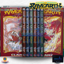 Magic Knight Rayearth Manga Vol 1-3 Part 1 + 2 Full Set English Fantasy Books picture