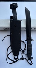 Vintage Ontario Spec Plus SP13 Tanto 8 Knife USA NOS 1095 Sheath Discontinued picture