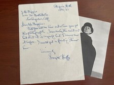 GEORGIA O'KEEFFE HANDWRITTEN LETTER SIGNED, ARTIST, REGARDING PHOTOGRAPH OF HER picture