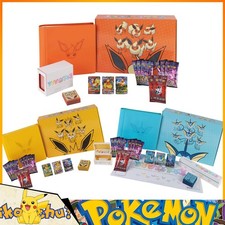 Pokemon Eevee Evolution Gift Box 2024 Full Set Vaporeon Jolteon Flareon Packed picture