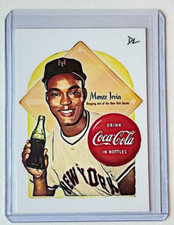 Monte Irvin Limited Edition Artist Signed 