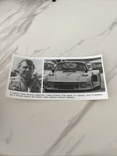 Original Period Photo Photo Press Porsche Ludwig Heimrath Camel GT Challenge picture