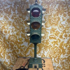 Vintage 1960s B & B Bar Open/Last Call/Closed Traffic Light Signal Lamp WORKS picture